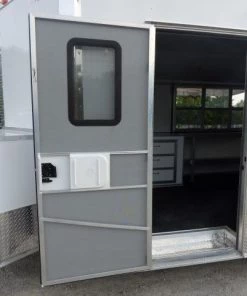 8.5' x 26' White Catering Event Concession Food Trailer 47 8.5' x 26' White Catering Event Concession Food Trailer -Cheap Concession Trailers Shop p1170372 small