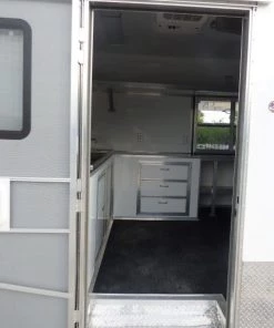 8.5' x 26' White Catering Event Concession Food Trailer 41 8.5' x 26' White Catering Event Concession Food Trailer -Cheap Concession Trailers Shop p1170373 small