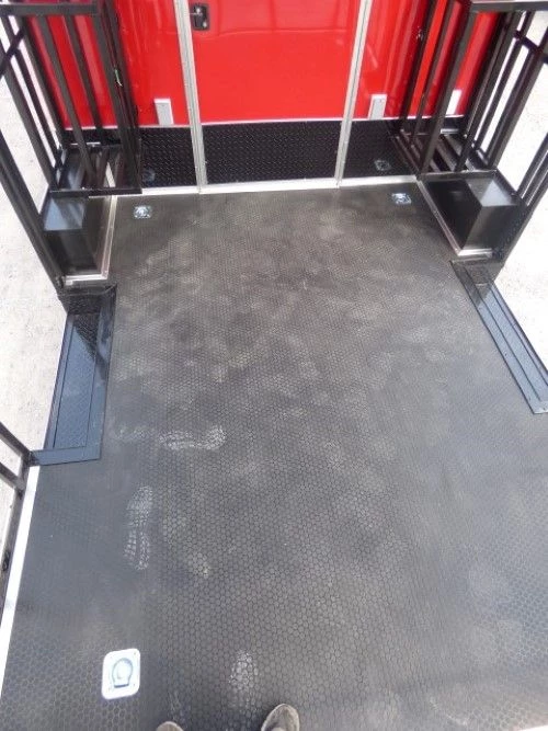 8.5' x 26' Concession Food Trailer Red Catering Event 33 8.5' x 26' Concession Food Trailer Red Catering Event - Image 33