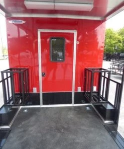 8.5' x 26' Concession Food Trailer Red Catering Event 59 8.5' x 26' Concession Food Trailer Red Catering Event -Cheap Concession Trailers Shop p1170401