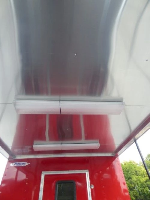 8.5' x 26' Concession Food Trailer Red Catering Event 9 8.5' x 26' Concession Food Trailer Red Catering Event - Image 9