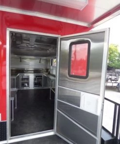 8.5' x 26' Concession Food Trailer Red Catering Event 39 8.5' x 26' Concession Food Trailer Red Catering Event -Cheap Concession Trailers Shop p1170403