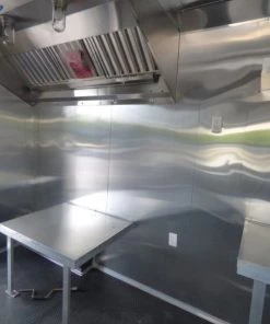 8.5' x 26' Concession Food Trailer Red With Appliances -Cheap Concession Trailers Shop p1170411 1