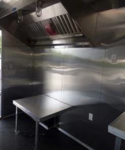 8.5' x 26' Concession Food Trailer Red With Appliances -Cheap Concession Trailers Shop p1170412 1