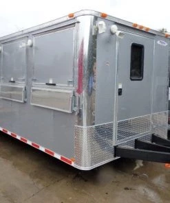 8.5' x 30' Grey Event Catering Concession Food Trailer -Cheap Concession Trailers Shop p1170944 1