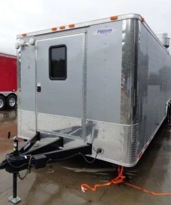8.5' x 30' Silver Frost Concession Food Trailer With Appliances -Cheap Concession Trailers Shop p1170948