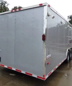 8.5' x 30' Silver Frost Concession Food Trailer With Appliances -Cheap Concession Trailers Shop p1170952