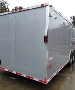 8.5' x 30' Grey Concession Food Trailer With Appliances -Cheap Concession Trailers Shop p1170952 2