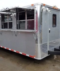 8.5' x 30' Grey Event Catering Concession Food Trailer -Cheap Concession Trailers Shop p1170954 1