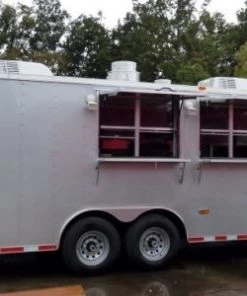 8.5' x 30' Grey Event Catering Concession Food Trailer -Cheap Concession Trailers Shop p1170956 1