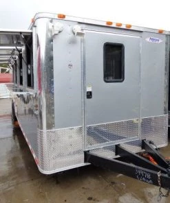 8.5' x 30' Silver Frost Concession Food Trailer With Appliances -Cheap Concession Trailers Shop p1170957