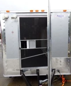 8.5' x 30' Silver Frost Concession Food Trailer With Appliances -Cheap Concession Trailers Shop p1170958