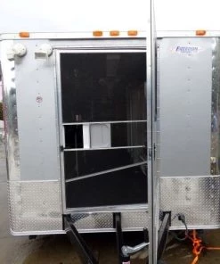 8.5' x 30' Grey Concession Food Trailer With Appliances -Cheap Concession Trailers Shop p1170958 2