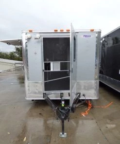 8.5' x 30' Silver Frost Concession Food Trailer With Appliances -Cheap Concession Trailers Shop p1170959