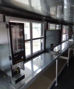 8.5' x 30' Silver Frost Concession Food Trailer With Appliances -Cheap Concession Trailers Shop p1170961