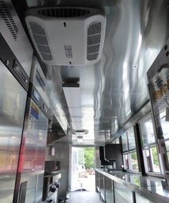 8.5' x 30' Silver Frost Concession Food Trailer With Appliances -Cheap Concession Trailers Shop p1170967