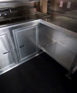 8.5' x 30' Grey Concession Food Trailer With Appliances -Cheap Concession Trailers Shop p1170968 2