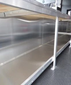 8.5' x 30' Grey Concession Food Trailer With Appliances -Cheap Concession Trailers Shop p1170974 2