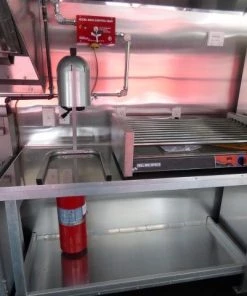 8.5' x 30' Silver Frost Concession Food Trailer With Appliances -Cheap Concession Trailers Shop p1170978