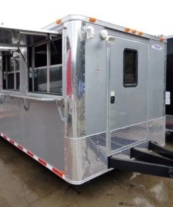8.5' x 30' Grey Event Catering Concession Food Trailer -Cheap Concession Trailers Shop p1170986 1