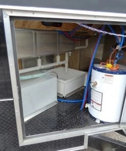 8.5' x 18' Black Catering Event Concession Food Trailer -Cheap Concession Trailers Shop p1180026 1