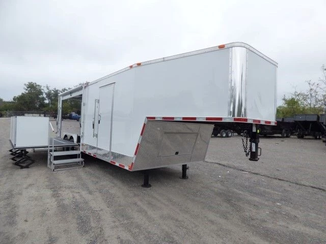 8.5' x 30' White Food Event Catering Concession Food Trailer 21 8.5' x 30' White Food Event Catering Concession Food Trailer - Image 21