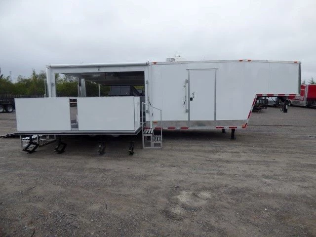 8.5' x 30' White Food Event Catering Concession Food Trailer 48 8.5' x 30' White Food Event Catering Concession Food Trailer - Image 48