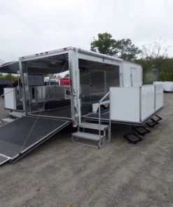 8.5' x 30' White Food Event Catering Concession Food Trailer 122 8.5' x 30' White Food Event Catering Concession Food Trailer -Cheap Concession Trailers Shop p1180177