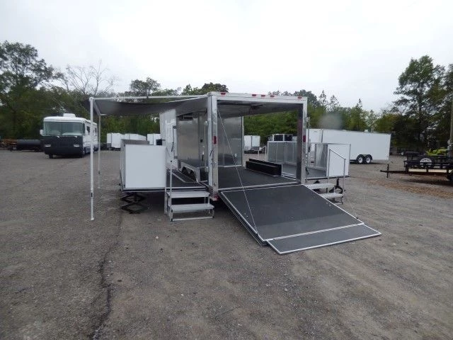 8.5' x 30' White Food Event Catering Concession Food Trailer 58 8.5' x 30' White Food Event Catering Concession Food Trailer - Image 58