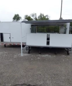8.5' x 30' White Food Event Catering Concession Food Trailer 84 8.5' x 30' White Food Event Catering Concession Food Trailer -Cheap Concession Trailers Shop p1180181