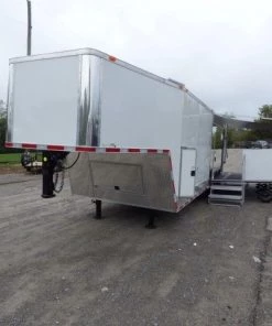 8.5' x 30' White Food Event Catering Concession Food Trailer 81 8.5' x 30' White Food Event Catering Concession Food Trailer -Cheap Concession Trailers Shop p1180184