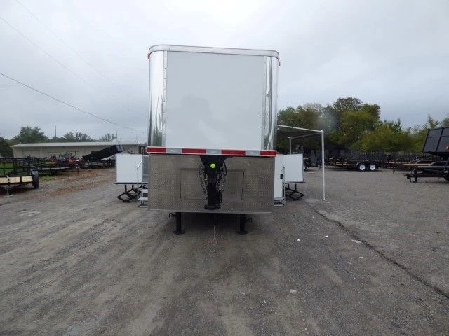 8.5' x 30' White Food Event Catering Concession Food Trailer 6 8.5' x 30' White Food Event Catering Concession Food Trailer - Image 6