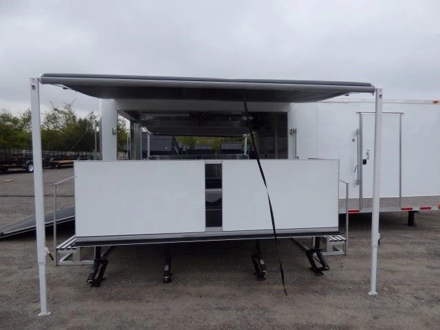 8.5' x 30' White Food Event Catering Concession Food Trailer 28 8.5' x 30' White Food Event Catering Concession Food Trailer - Image 28