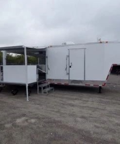 8.5' x 30' White Food Event Catering Concession Food Trailer 126 8.5' x 30' White Food Event Catering Concession Food Trailer -Cheap Concession Trailers Shop p1180199