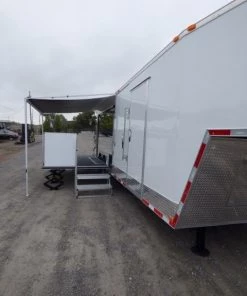 8.5' x 30' White Food Event Catering Concession Food Trailer 112 8.5' x 30' White Food Event Catering Concession Food Trailer -Cheap Concession Trailers Shop p1180200