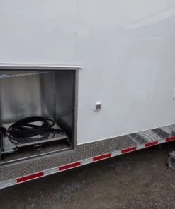 8.5' x 30' White Food Event Catering Concession Food Trailer 117 8.5' x 30' White Food Event Catering Concession Food Trailer -Cheap Concession Trailers Shop p1180203