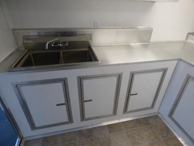 8.5' x 30' White Food Event Catering Concession Food Trailer 47 8.5' x 30' White Food Event Catering Concession Food Trailer - Image 47