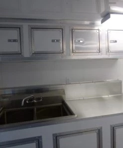 8.5' x 30' White Food Event Catering Concession Food Trailer 120 8.5' x 30' White Food Event Catering Concession Food Trailer -Cheap Concession Trailers Shop p1180211