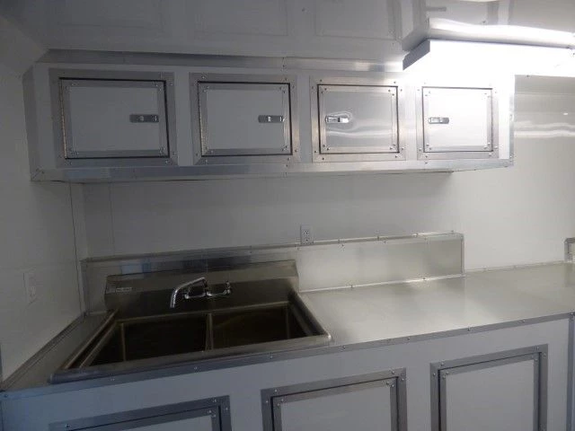 8.5' x 30' White Food Event Catering Concession Food Trailer 49 8.5' x 30' White Food Event Catering Concession Food Trailer - Image 49