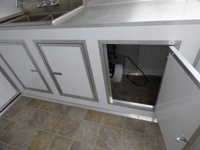 8.5' x 30' White Food Event Catering Concession Food Trailer 34 8.5' x 30' White Food Event Catering Concession Food Trailer - Image 34