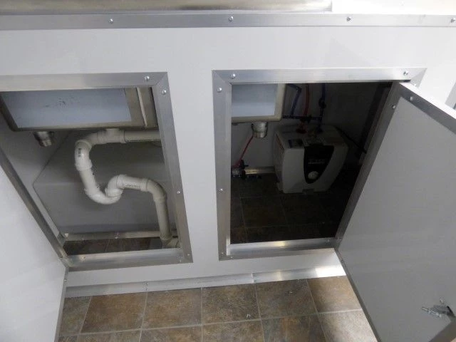 8.5' x 30' White Food Event Catering Concession Food Trailer 7 8.5' x 30' White Food Event Catering Concession Food Trailer - Image 7