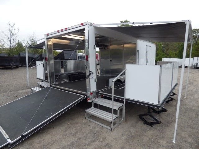 8.5' x 30' White Food Event Catering Concession Food Trailer 29 8.5' x 30' White Food Event Catering Concession Food Trailer - Image 29