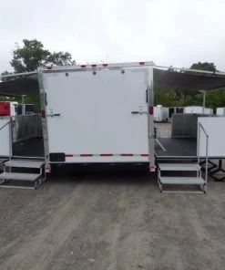 8.5' x 30' White Food Event Catering Concession Food Trailer 75 8.5' x 30' White Food Event Catering Concession Food Trailer -Cheap Concession Trailers Shop p1180227