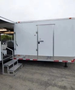 8.5' x 30' White Food Event Catering Concession Food Trailer 128 8.5' x 30' White Food Event Catering Concession Food Trailer -Cheap Concession Trailers Shop p1180232