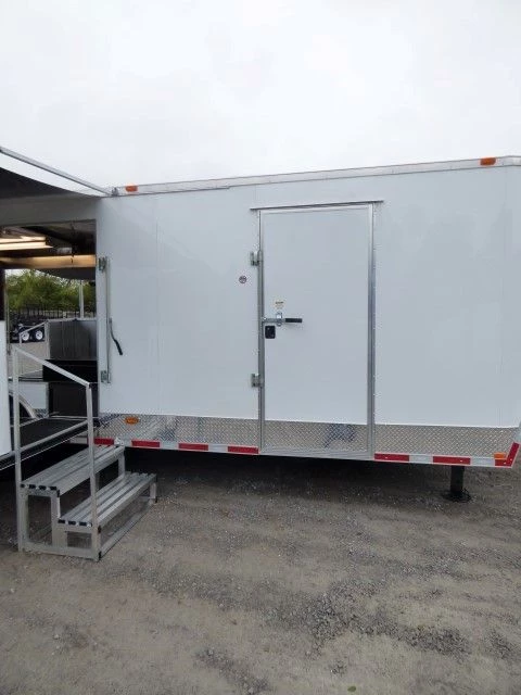8.5' x 30' White Food Event Catering Concession Food Trailer 57 8.5' x 30' White Food Event Catering Concession Food Trailer - Image 57