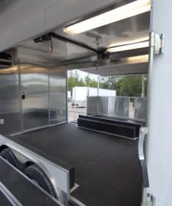 8.5' x 30' White Food Event Catering Concession Food Trailer 136 8.5' x 30' White Food Event Catering Concession Food Trailer -Cheap Concession Trailers Shop p1180237