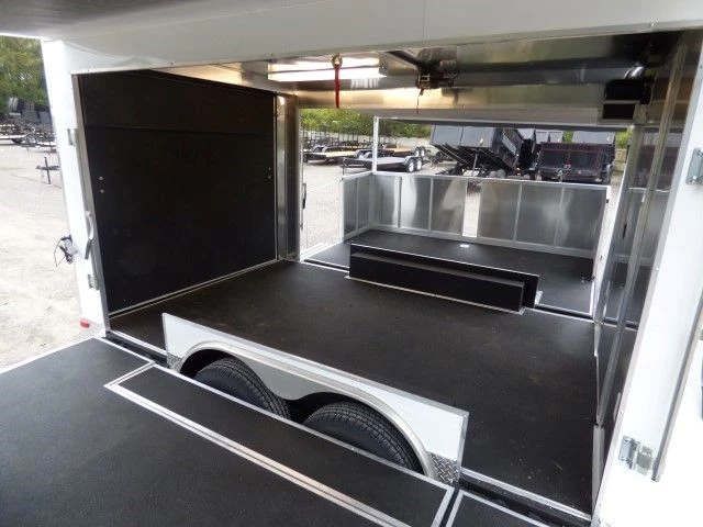 8.5' x 30' White Food Event Catering Concession Food Trailer 30 8.5' x 30' White Food Event Catering Concession Food Trailer - Image 30