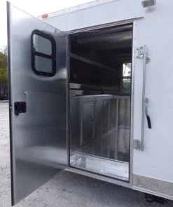 8.5' x 18' White Event Catering Concession Food Trailer 36 8.5' x 18' White Event Catering Concession Food Trailer -Cheap Concession Trailers Shop p1180412