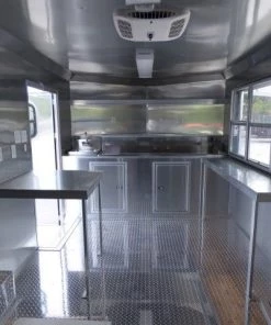 8.5' x 18' White Event Catering Concession Food Trailer 26 8.5' x 18' White Event Catering Concession Food Trailer -Cheap Concession Trailers Shop p1180415