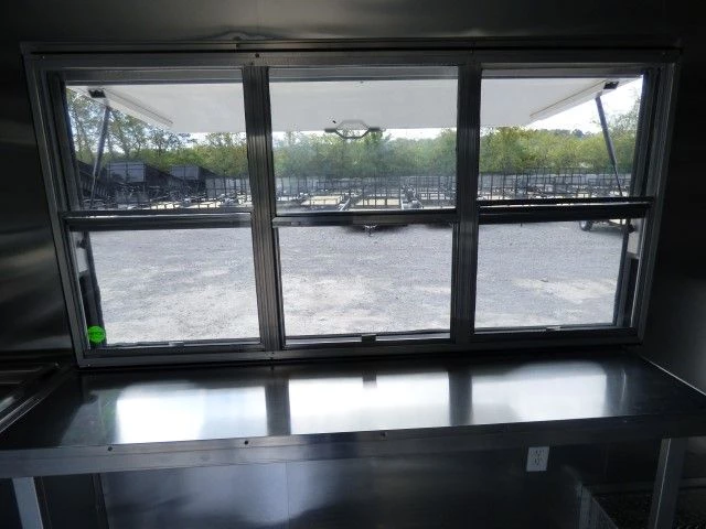 8.5' x 18' White Event Catering Concession Food Trailer 9 8.5' x 18' White Event Catering Concession Food Trailer - Image 9